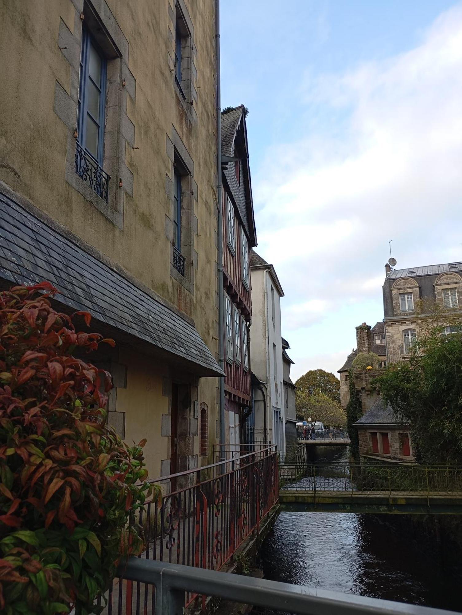 Escapade Romantique Sous Les Toits De Kereon - Centre Historique, Rue Pietonne Quimper Exterior foto
